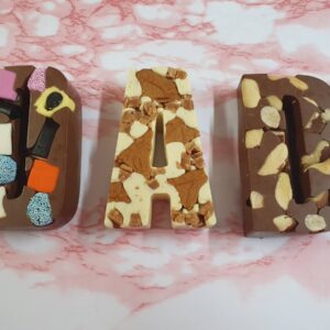 Dad Chocolate Letters