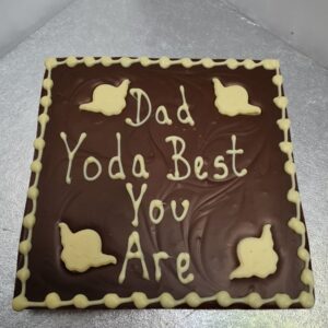 Dad Yoda Best Chocolate Slab