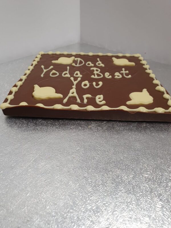 Dad Yoda Best Chocolate Slab - Image 4