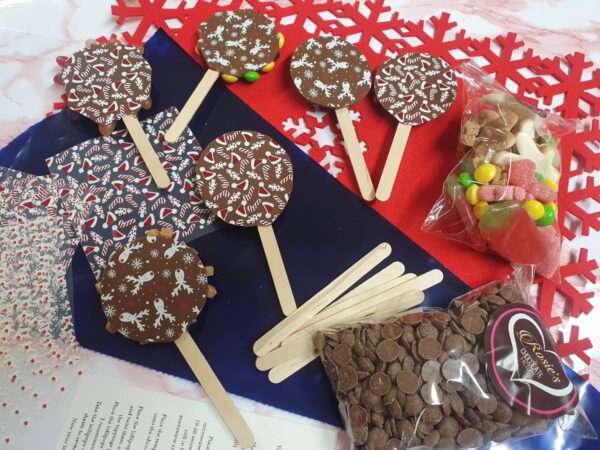 Christmas Chocolate Lollipop Making Kit