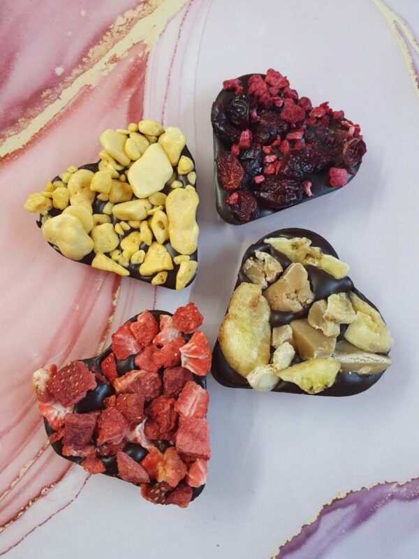 Dark Chocolate Hearts