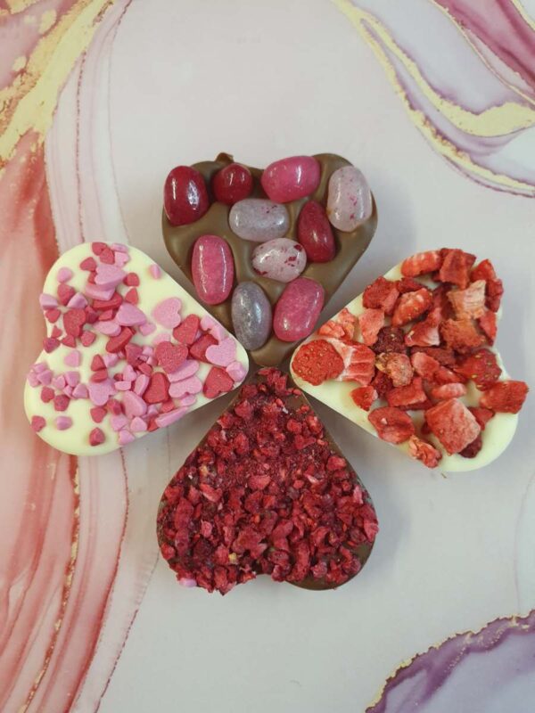 Milk & White Chocolate Hearts - Image 2