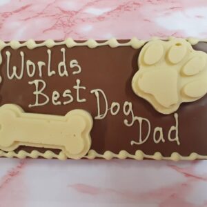 World's Best Dog Dad Chocolate Bar