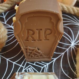 Milk Chocolate Caramel Brownie Headstone